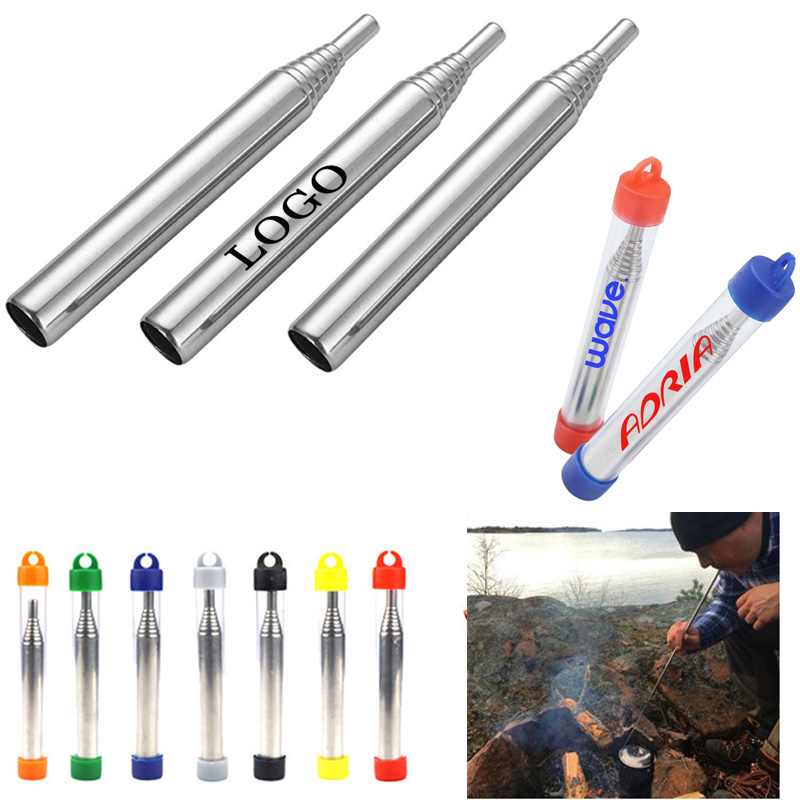 Introducing the Pocket Bellows - a revolutionary fire-stoking tool made from lightweight