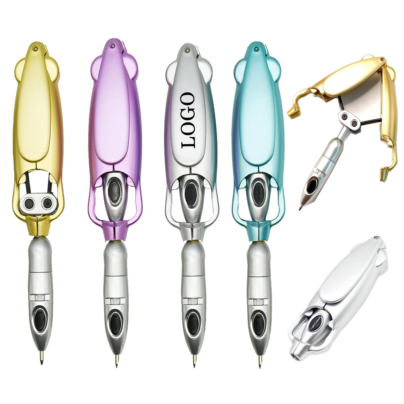 This innovative gadget features a unique pod-shaped design that can be easily folded.