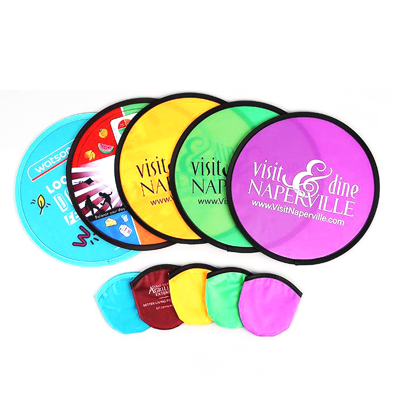 Introducing the Nylon Pop Up Folding Fan Flying Disc