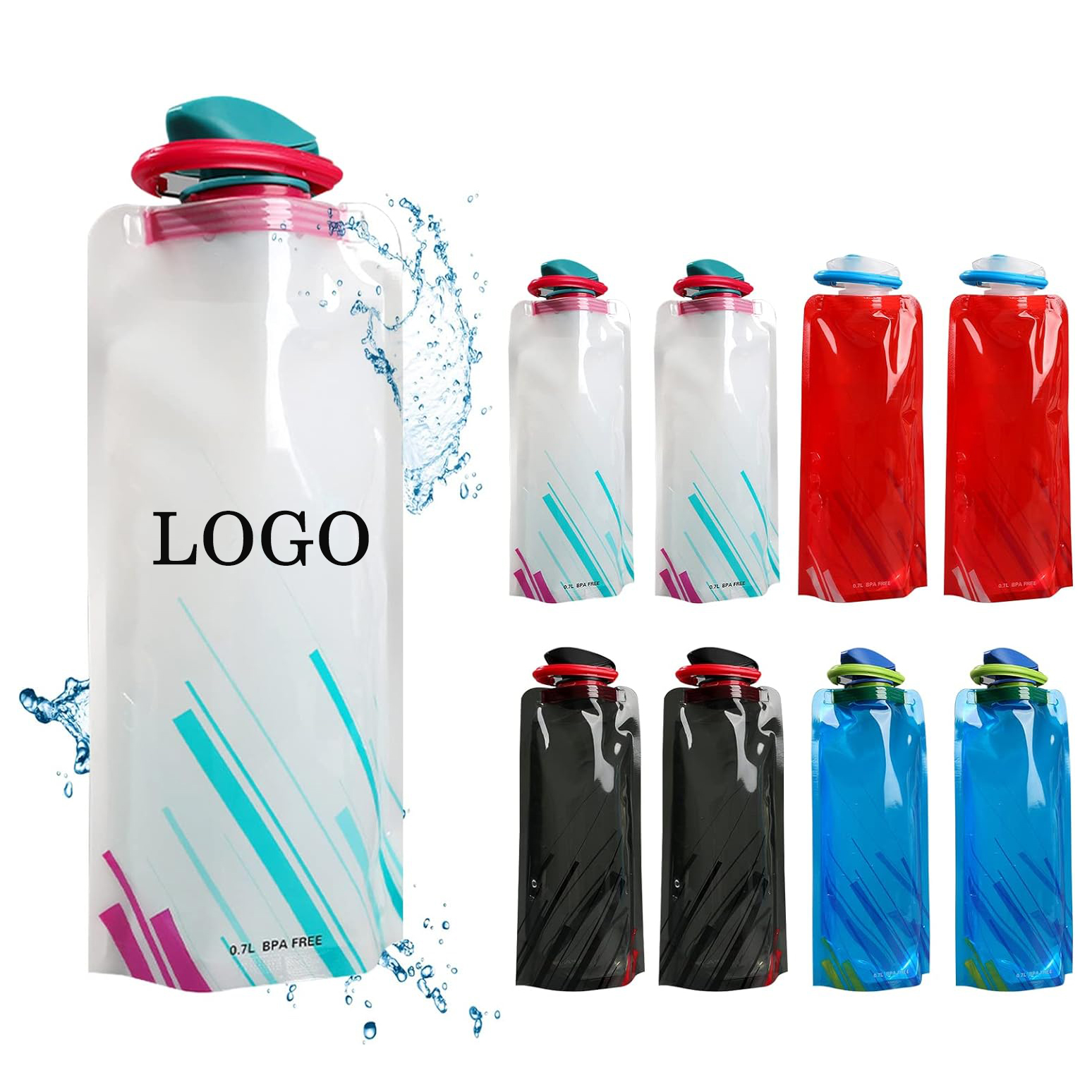 The carabiner makes it easy to attach to backpacks
