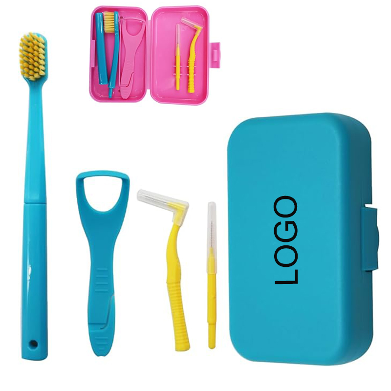 Elevate your dental hygiene routine with this convenient 4-piece dental cleaning set