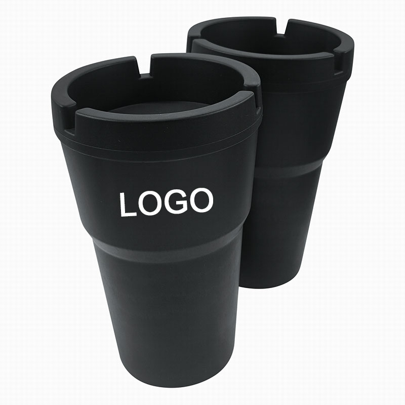 It easily fits into the car cup holder