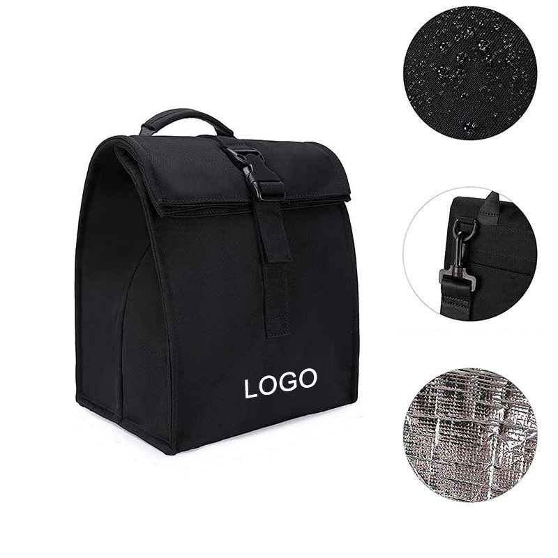 Introducing the versatile and stylish Cool Bag with a convenient buckle and roll top design