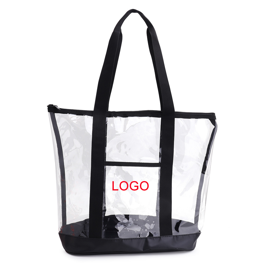 Enhance your style with the Transparent Beach Bag
