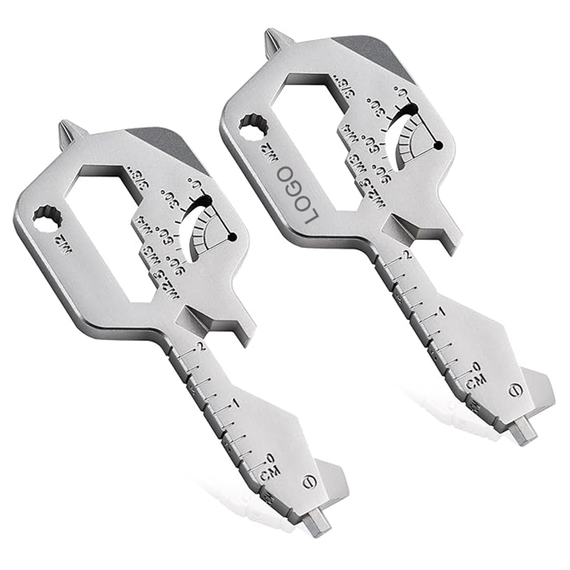 20 in 1 tool key shaped multipurpose tool provides instant access to 20 different tools