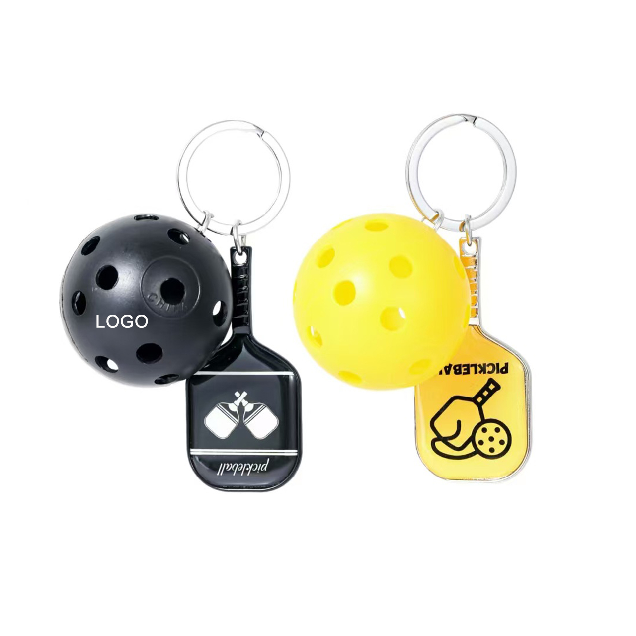 Elevate your style with this stunning keychain set