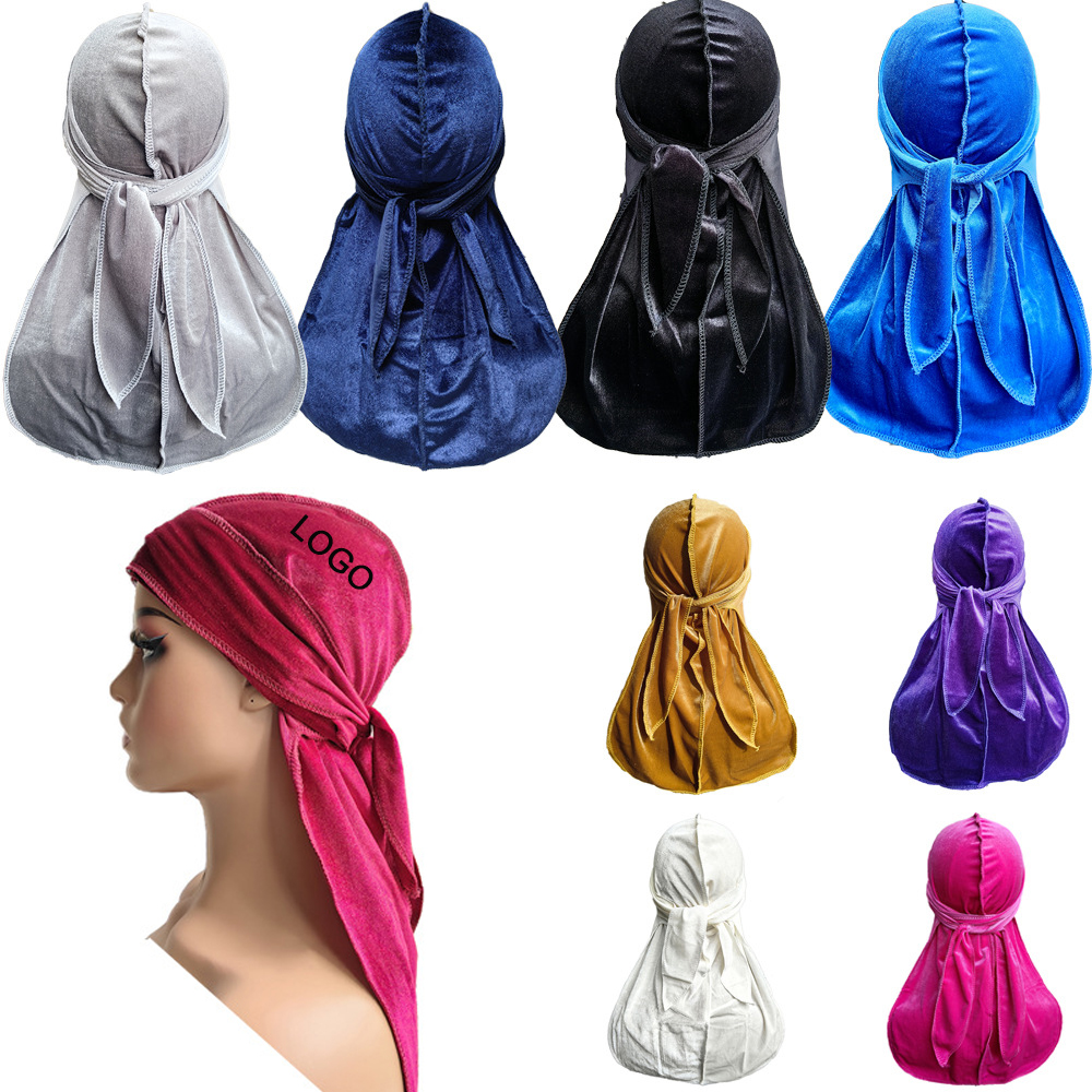 Experience superior compression and comfort during the wolfing stage or enhance your existing wave patterns with our high-quality Velvet Durags.