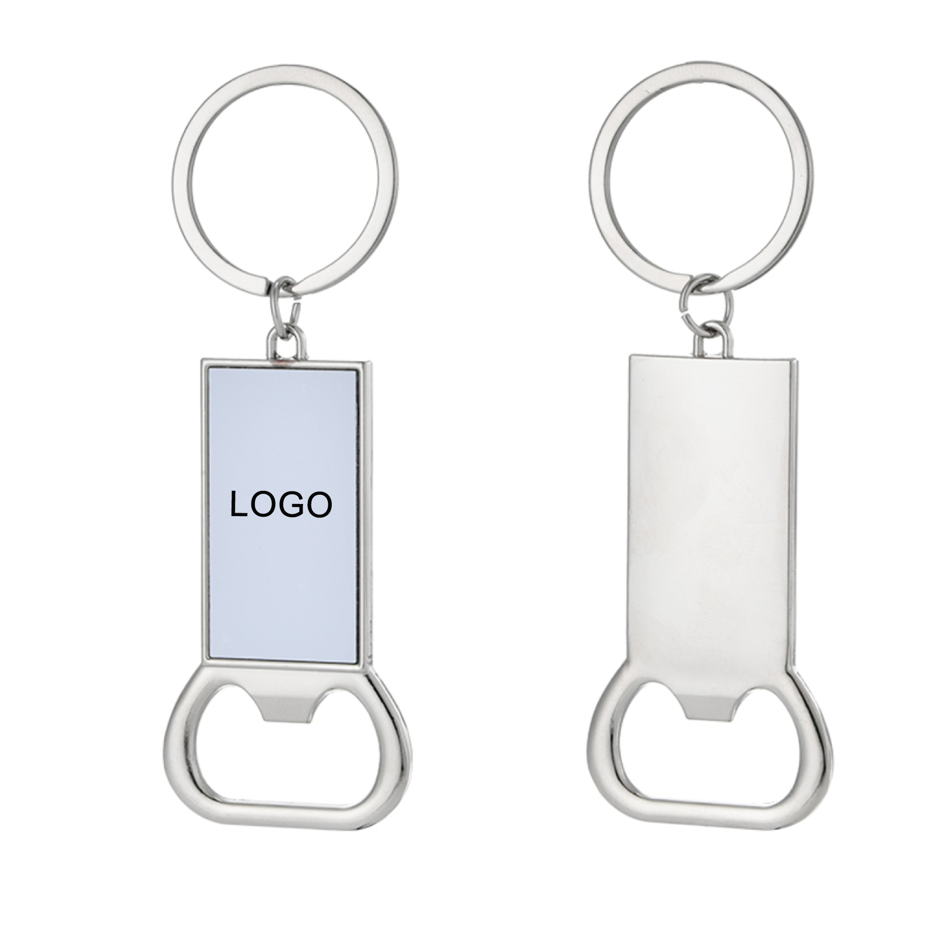 Introducing our sleek and stylish Union Printed Metal Beer Bottle Opener Keychain