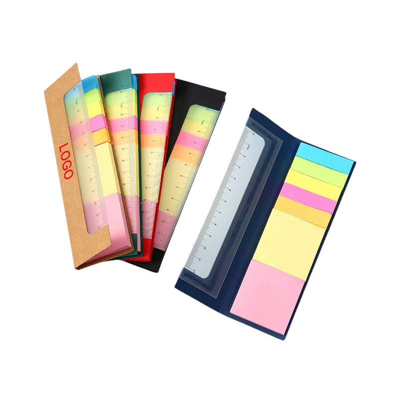 This cardboard sticky note holder is a practical desk companion for home