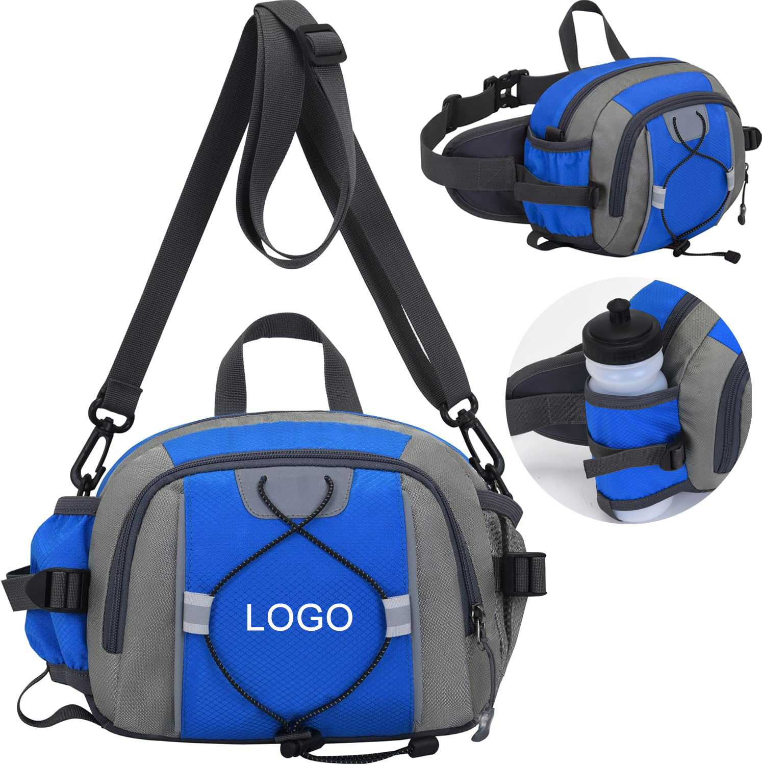 The hiking fanny pack boasts a total of 4 convenient pockets to keep all your essentials organized and secure.