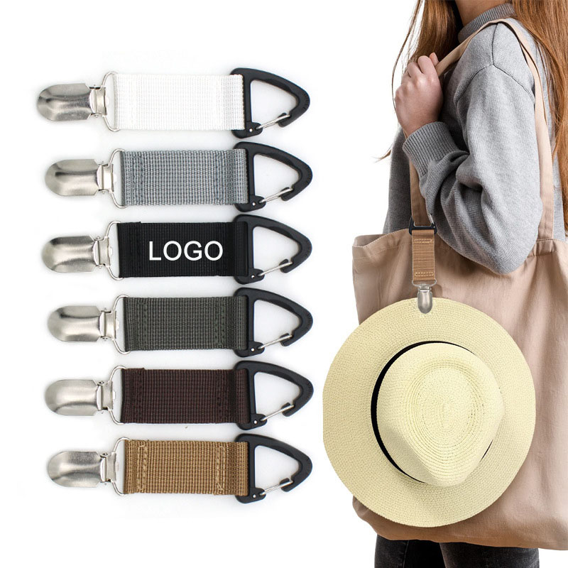 The versatile clip is designed for easy attachment to gloves and scarves